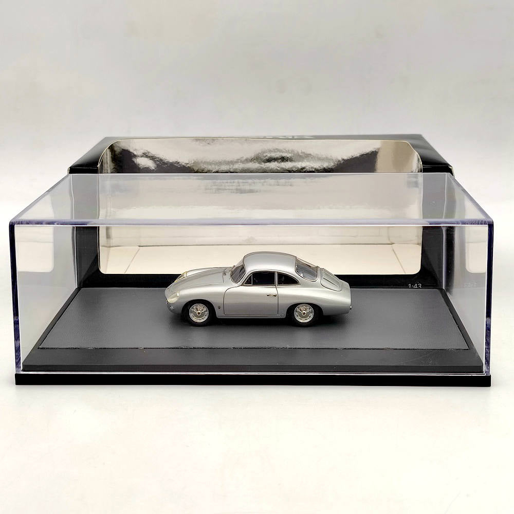 1/43 Scale Porsche 356B 1600 Reutter Ghia Aigle 1961 Silver Resin Model Car MX41607 - Collectible Diecast Vehicle for Display & Gift Giving | Perfect for Car Enthusiasts and Model Collectors