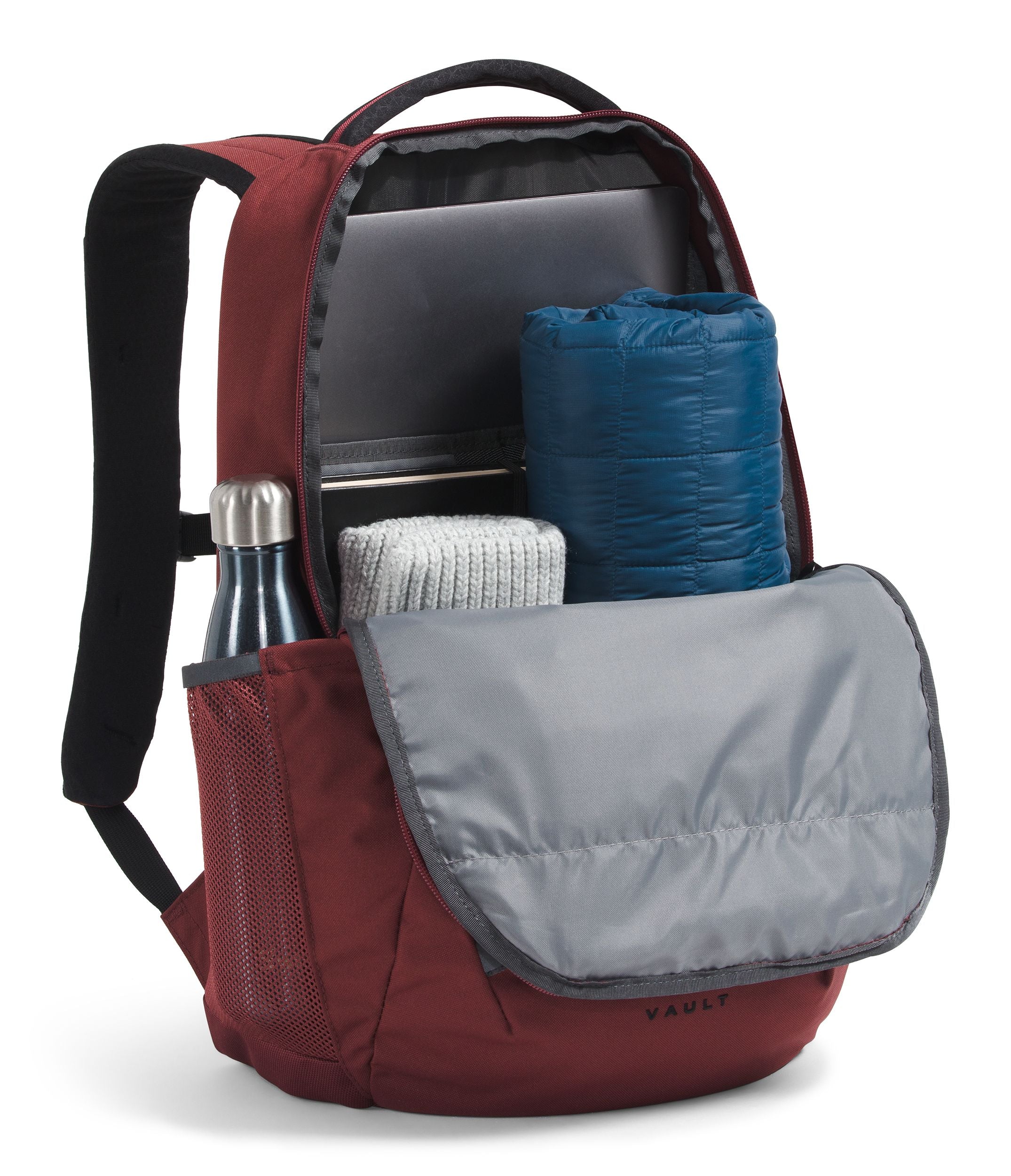 The North Face Vault Backpack - Durable Laptop Backpack for Men & Women - Water-Resistant School, Travel & Hiking Daypack - Fits 15
