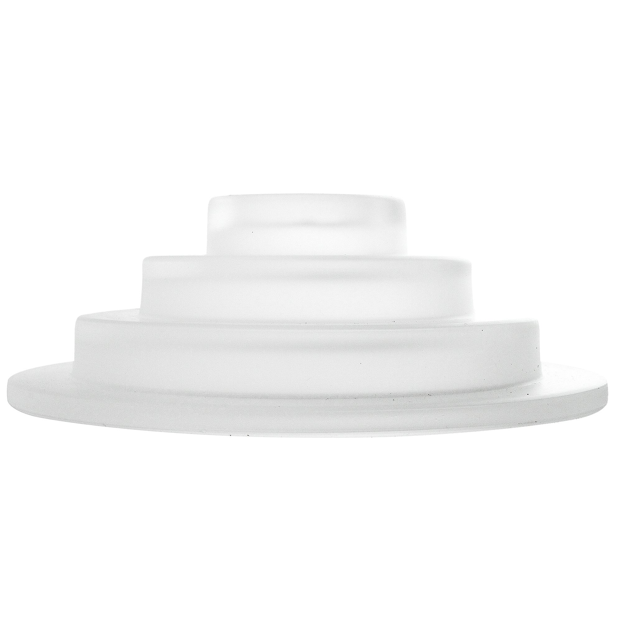Lightolier 8642CL Lytespan Accent Lighting Lytejacks Style Jacks Step Shade - Clear Glass Fixture for Home & Office Decor | Perfect for Staircases, Hallways & Architectural Lighting