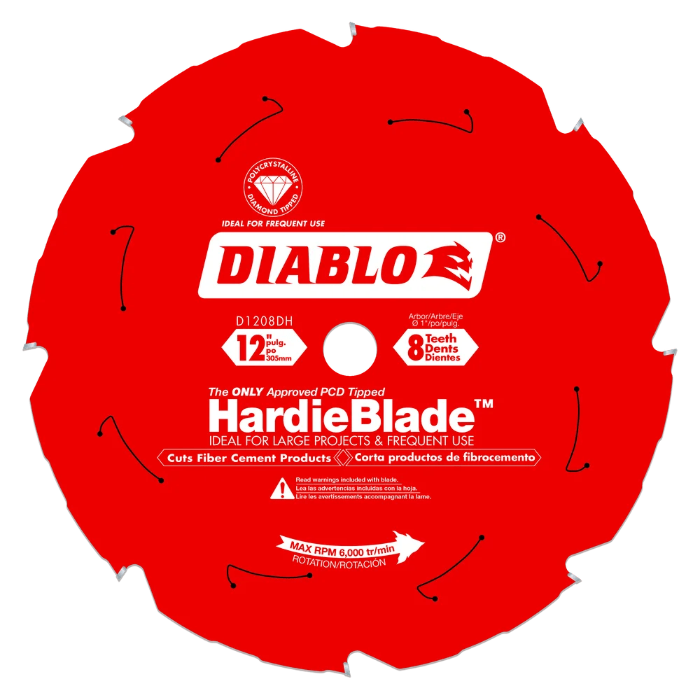 12 in. x 8 Tooth Fiber Cement Siding - Pack of 3 | Durable & Weather-Resistant for Home Exterior Renovation | Perfect for Siding Replacement & DIY Projects