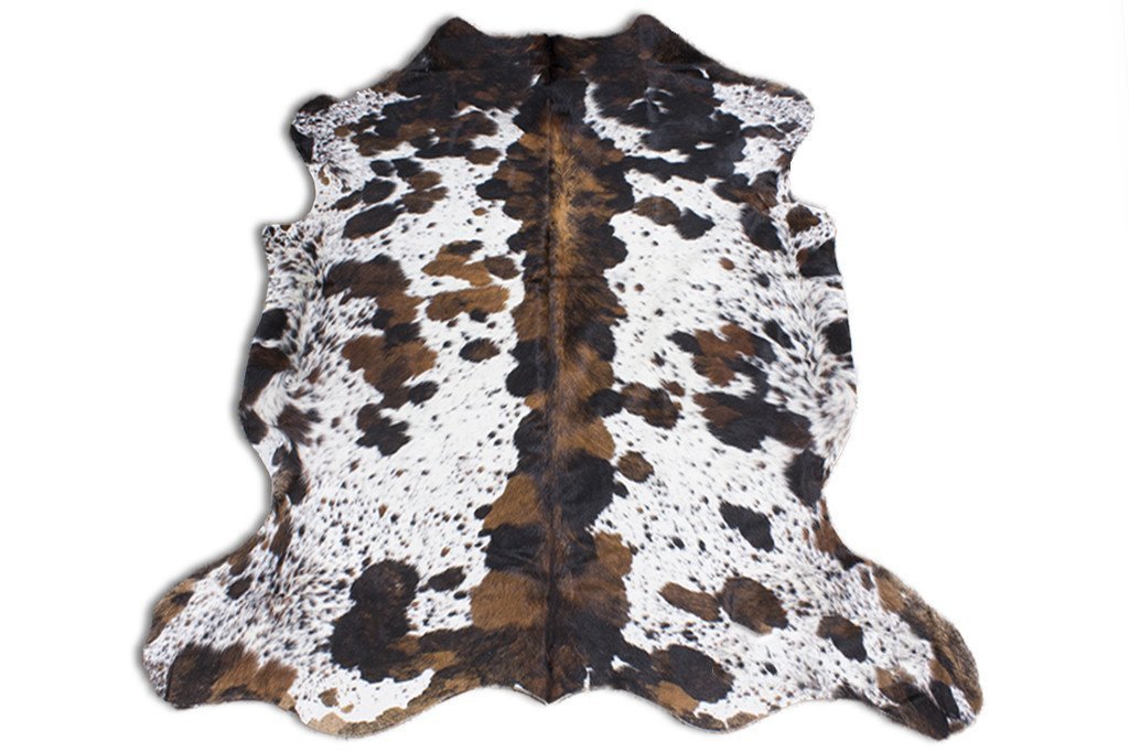 Authentic Cowhide Area Rugs | Premium Cow Skin Rug for Western & Ranch Decor | Durable & Easy Clean Cowhide Rug for Living Room, Bedroom, or Office