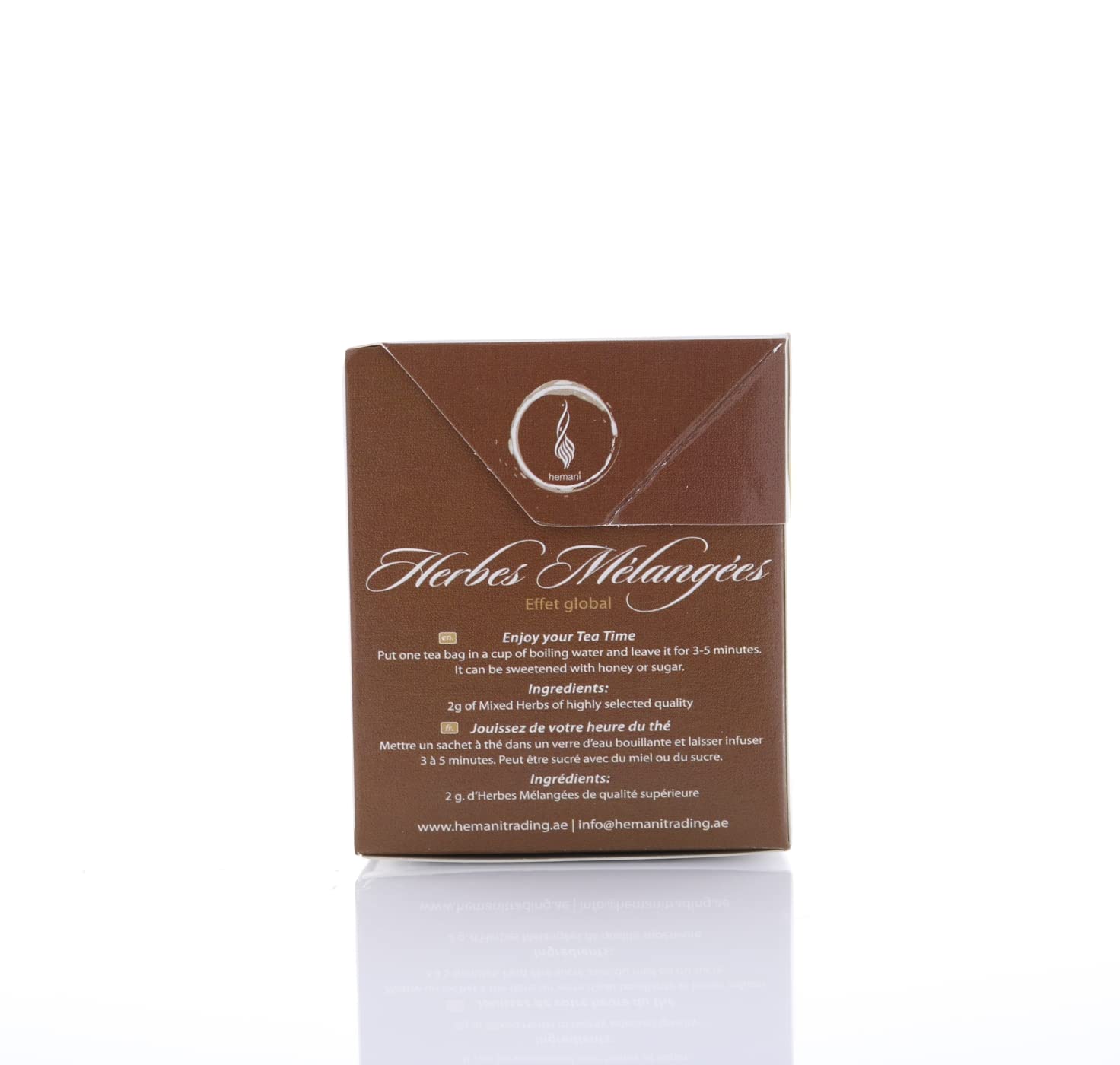 HEMANI Herbal Tea - Natural Mix Herbs Blend - 20 Tea Bags in Box - Perfect for Relaxation, Detox & Immune Support