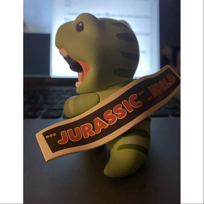 DIMOO Jurassic World Series Secret Blind Box Figure (1/108) - Collectible Toy for Jurassic Park Fans & Dinosaur Lovers - Perfect for Display, Gifts, and Themed Collections