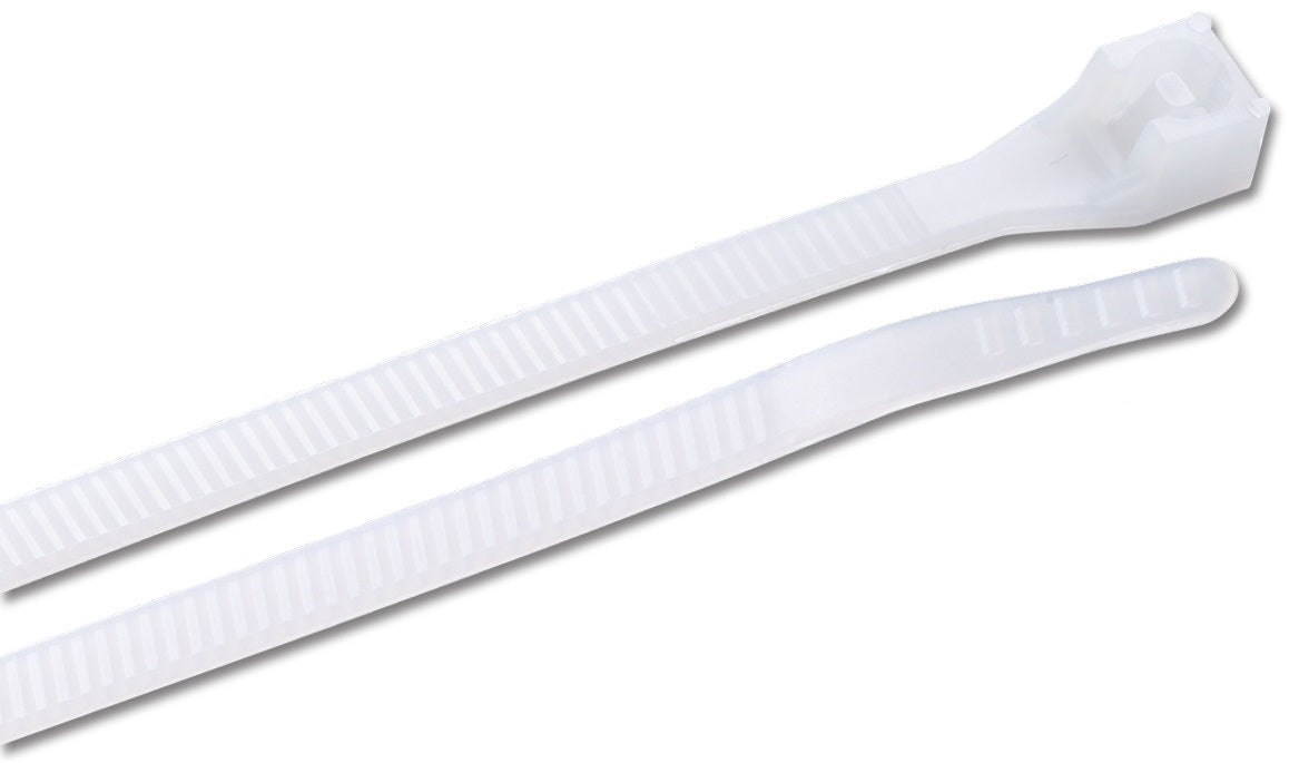 Ancor Standard Cable Ties - Heavy Duty Nylon Zip Ties for Organizing Wires, Cords & Cables - Perfect for Home, Office, and Automotive Use