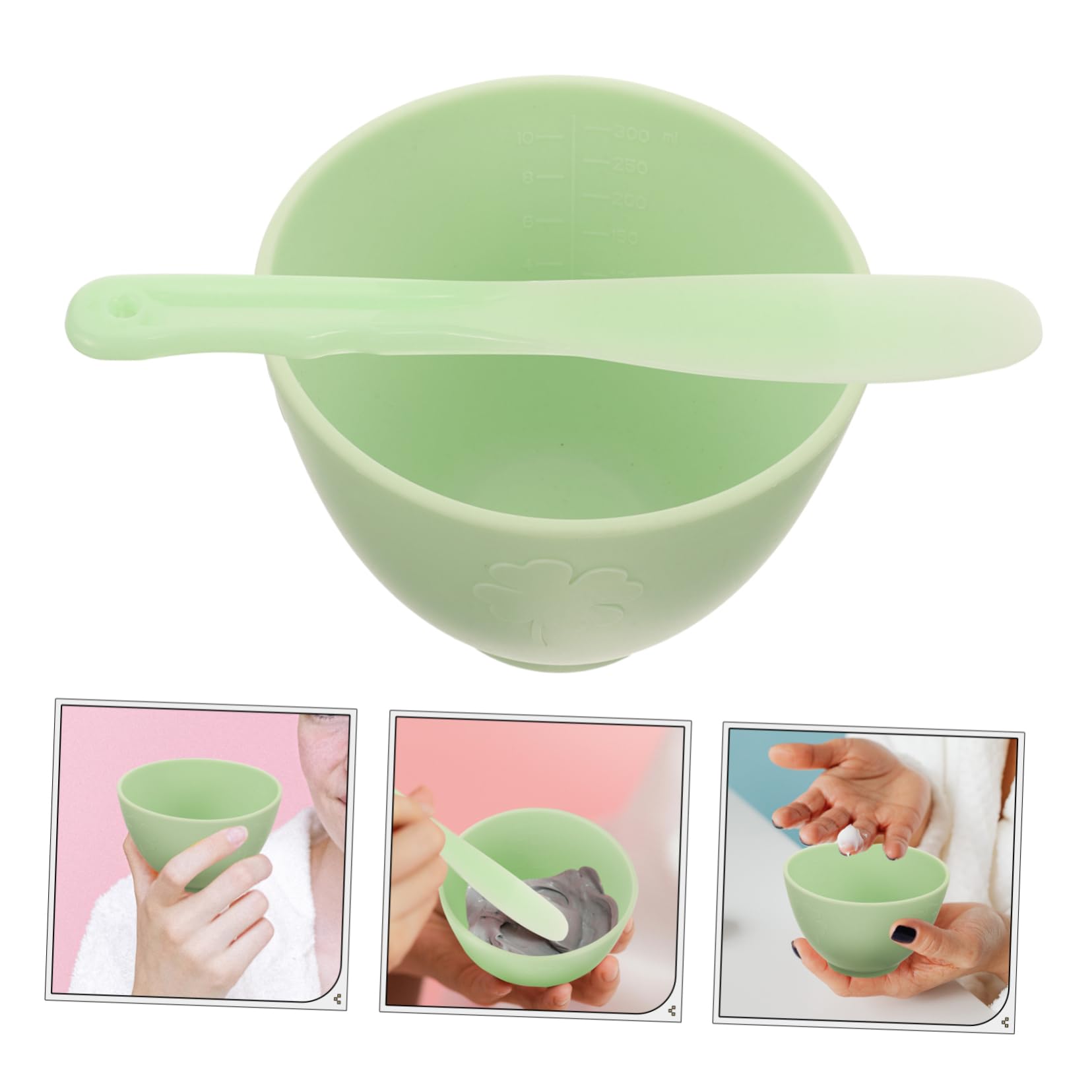 Professional Hemoton Jelly Face Mask Bowl Set for DIY Skincare & Beauty - Large Mixing Bowl for Facials, Spa Treatments & At-Home Skincare Routines