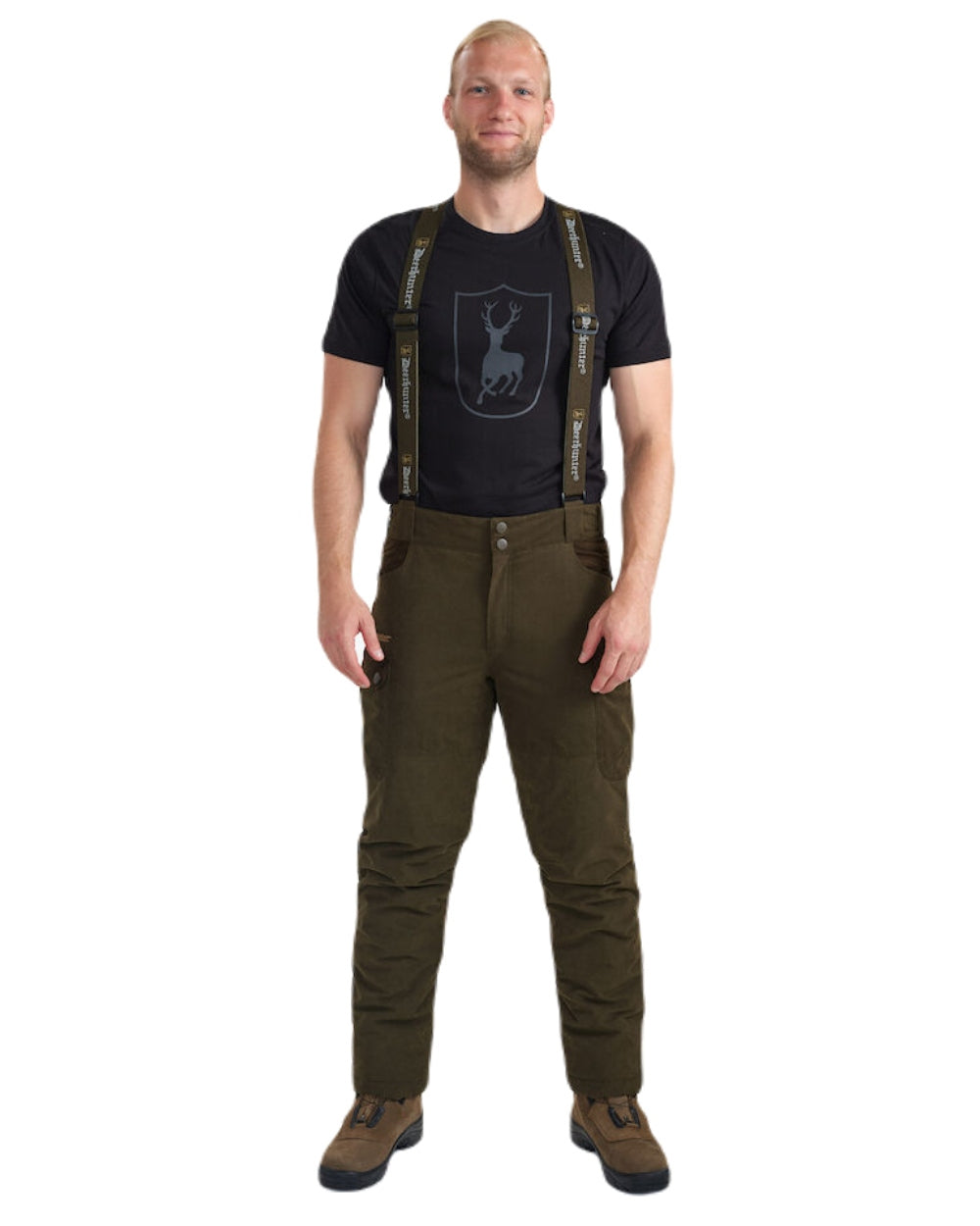 Deerhunter Eagle Winter Trousers for Men - Waterproof Insulated Snow Pants for Hiking, Skiing & Outdoor Activities