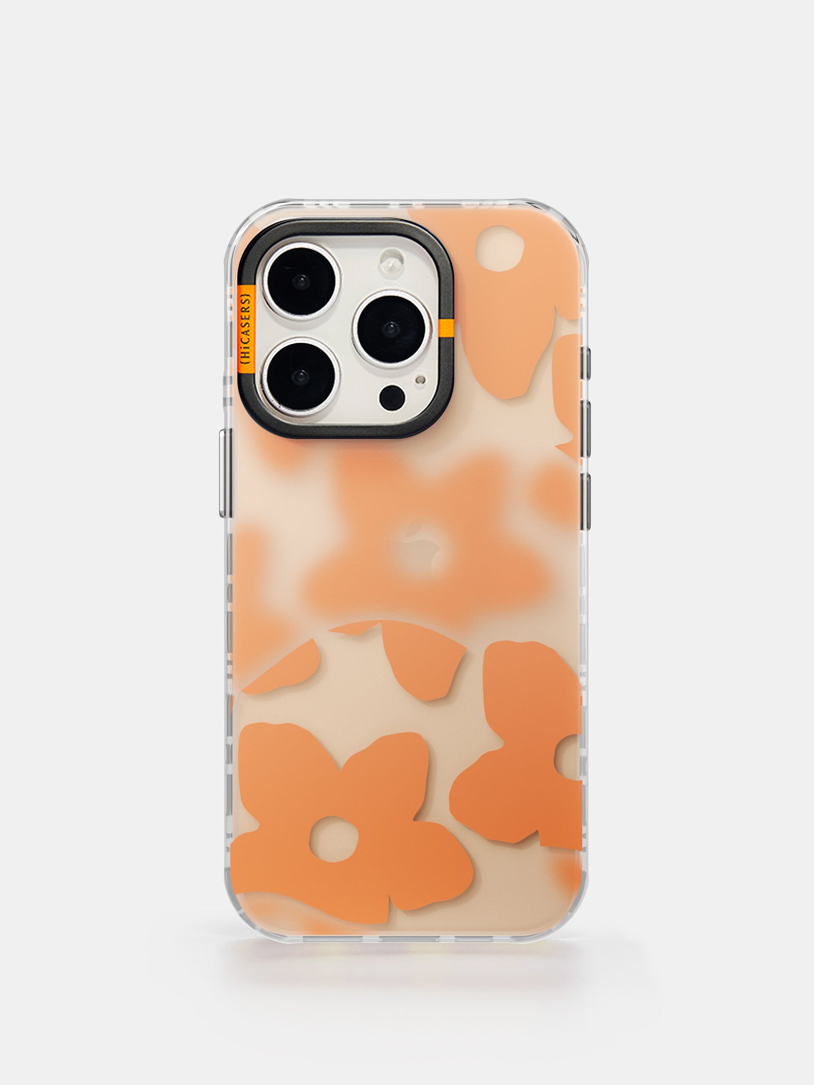 Foggy Florals iPhone Case - Mango Design, Durable Protective Phone Cover for iPhone 13/14/15 - Perfect for Everyday Use, Travel & Gift Giving