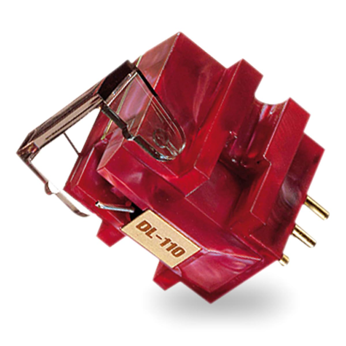 Denon DL-110 High Output Moving Coil Phono Cartridge - Premium Audiophile Vinyl Record Player Needle - Perfect for Turntables & Hi-Fi Systems