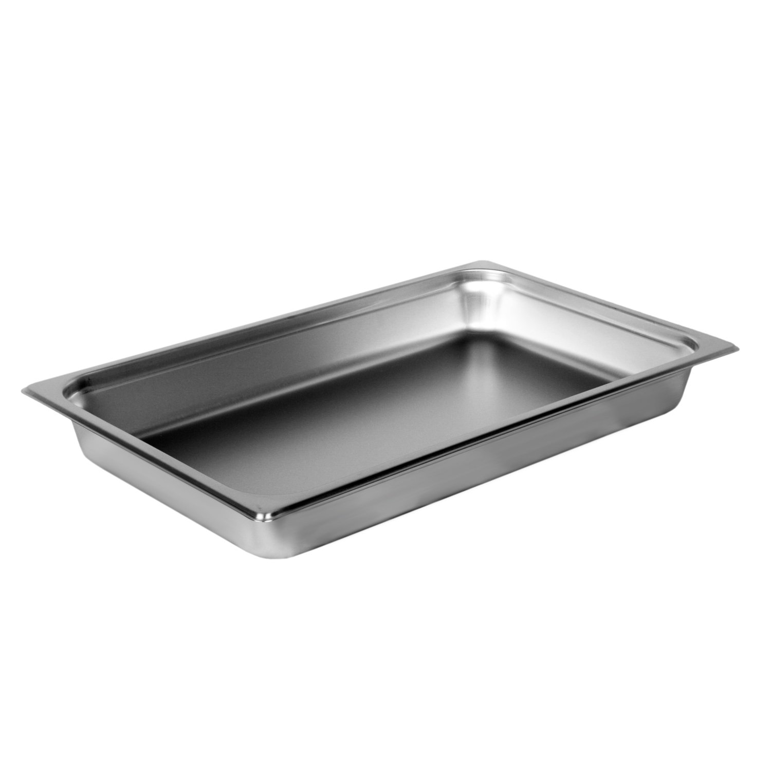 FSE Commercial Grade 18/8 Stainless Steel Full Size Steam Table Pan Set - 2-1/2