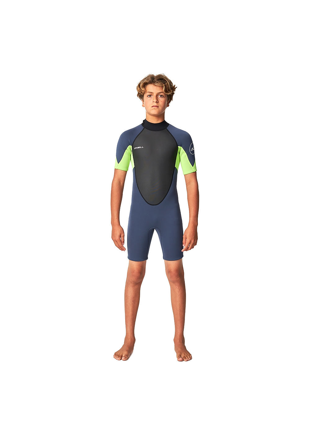 O'Neill Boys Reactor 2mm BZ Spring Suit Wetsuit - Kids Neoprene Swimsuit for Surfing, Swimming & Water Sports
