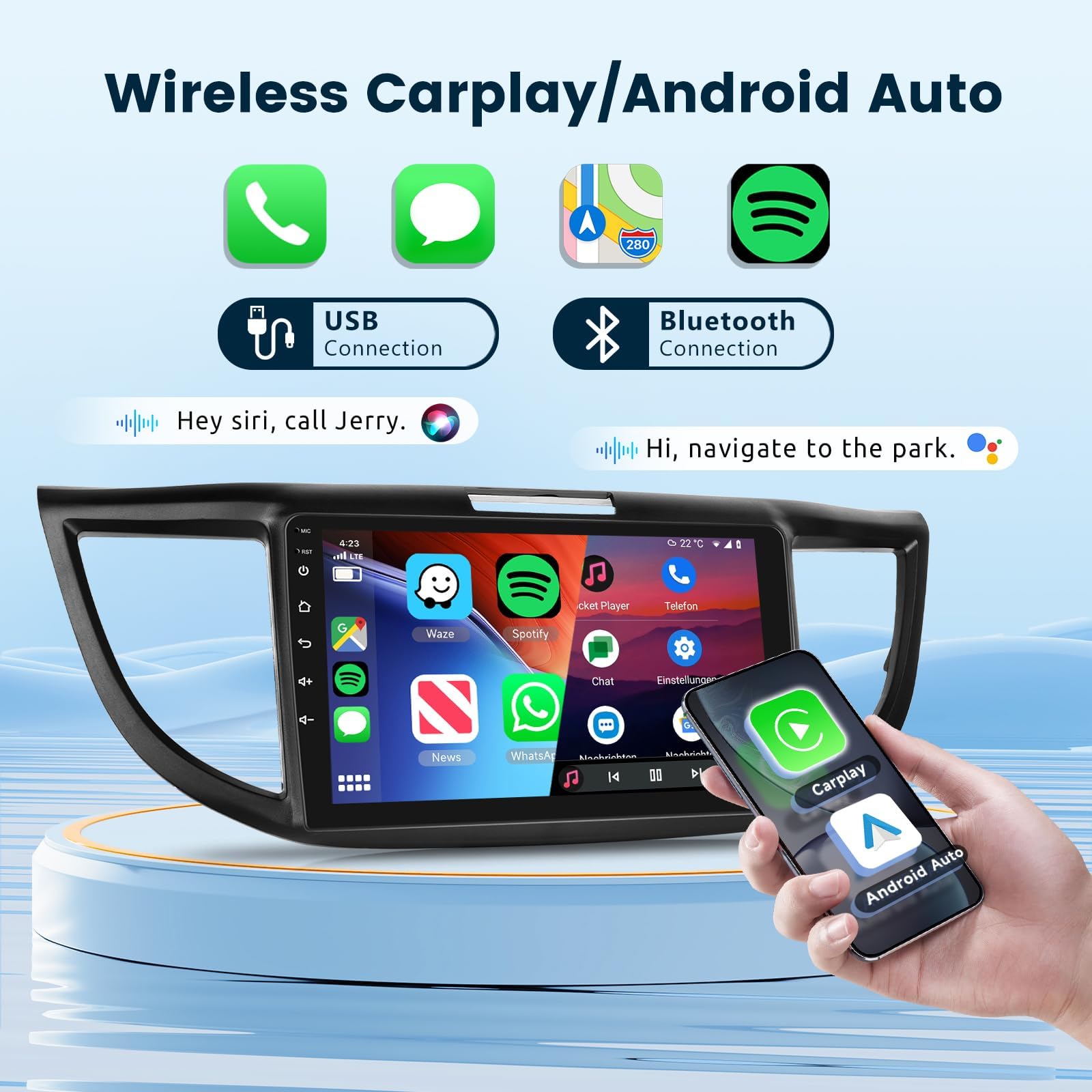 Android 13 Car Stereo for Honda CRV 2012-2016 | 9