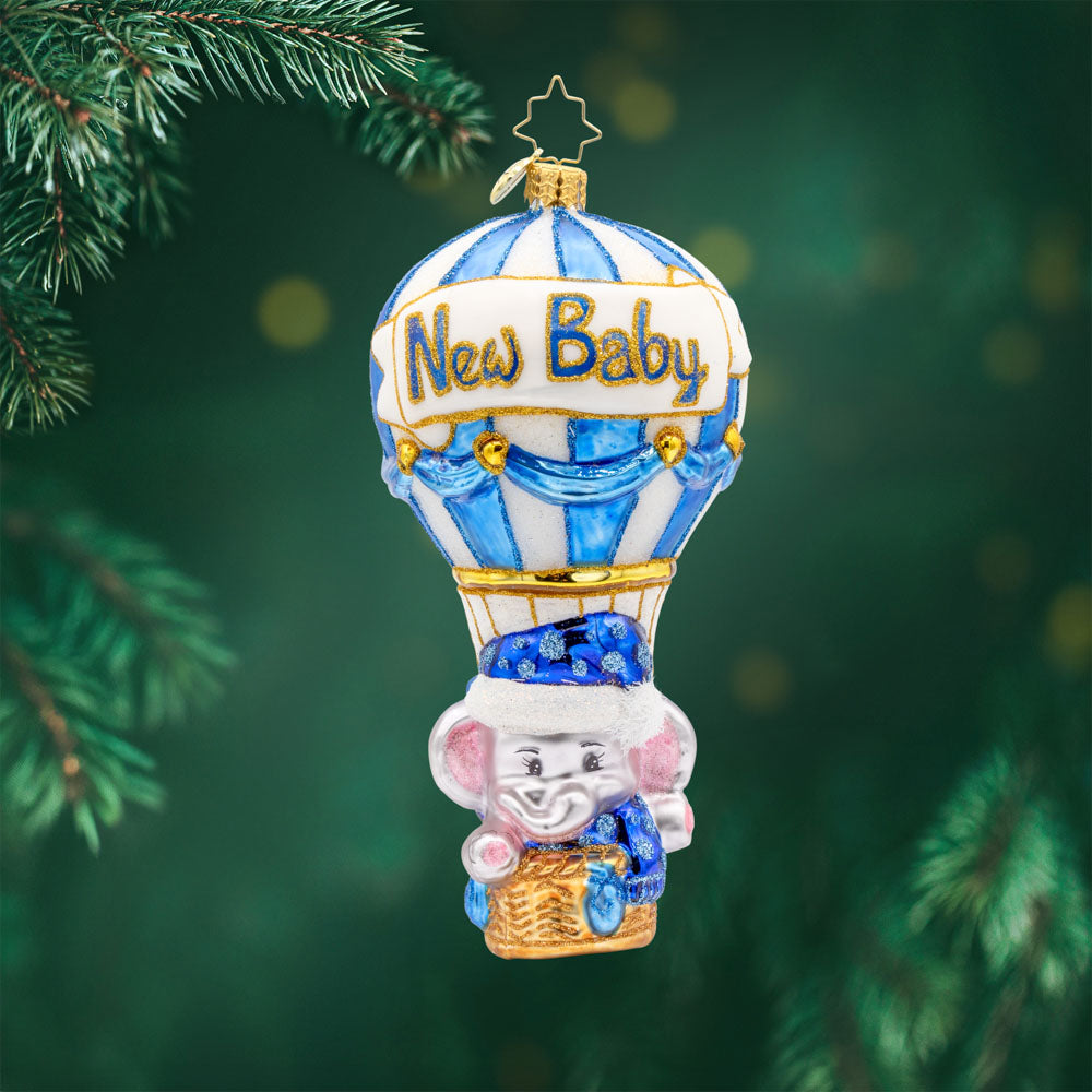 Adorable Baby Blue Balloon for Parties & Decorations - Perfect for Baby Showers, Birthdays & Photo Props