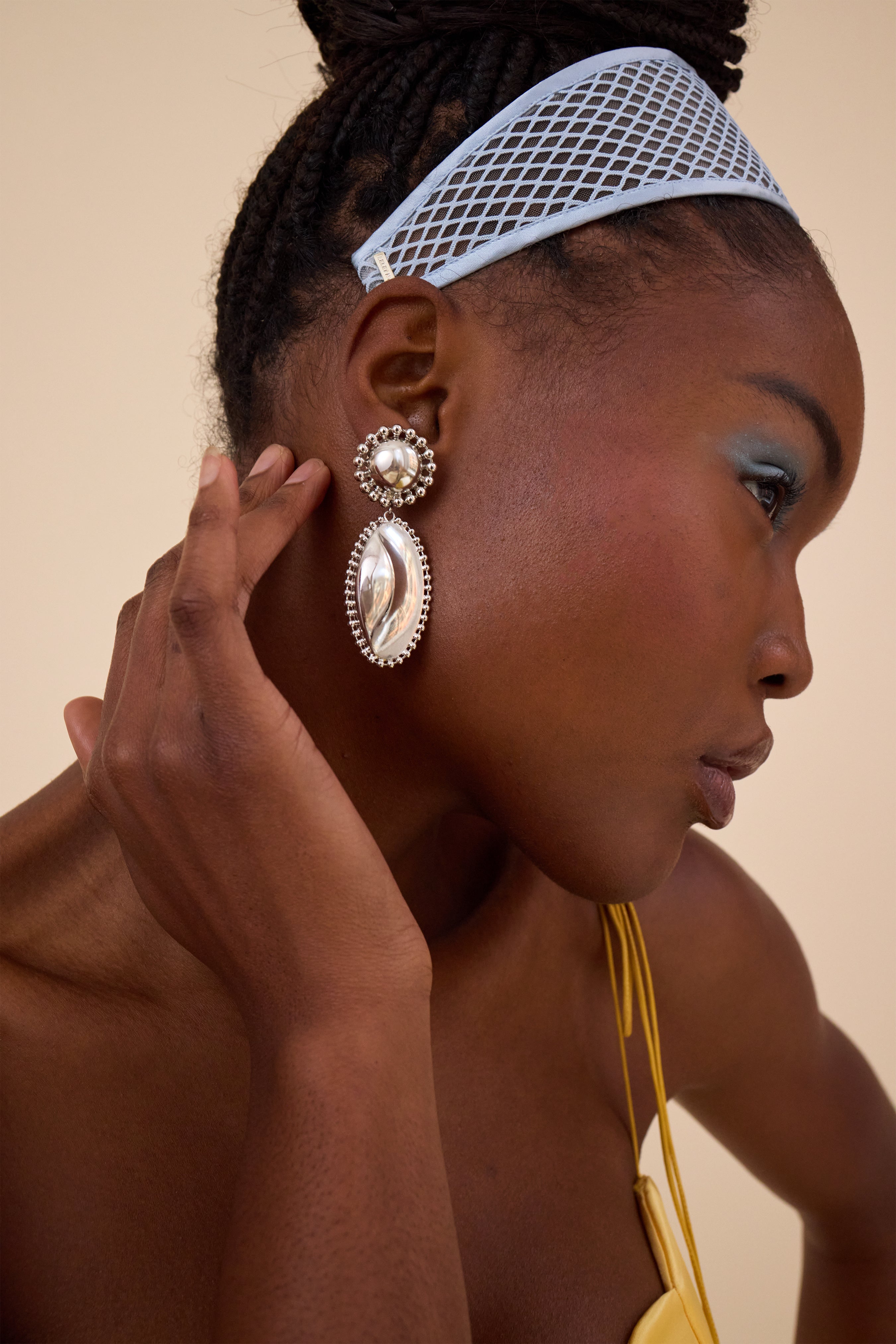 Marsha Ballchain Drop Earrings - Elegant Dangle Jewelry for Women | Perfect for Parties, Weddings & Evening Events