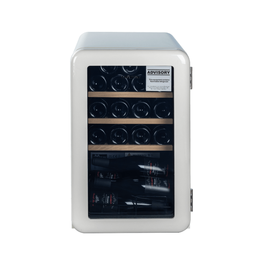 Chateau 24 Bottles Wine Cooler CW P241 - Compact Wine Refrigerator for Home & Office Use | Perfect for Kitchen, Bar, or Entertainment Spaces