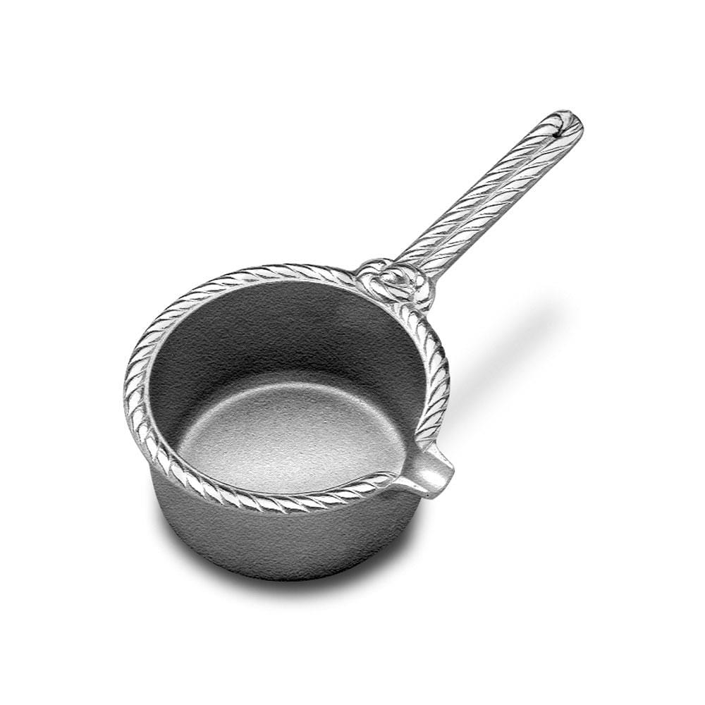 Premium Stainless Steel Sauce Pot with Pour Spout - Perfect for Grilling, BBQ, and Kitchen Cooking - Ideal for Sauces, Gravies, and Melting Butter