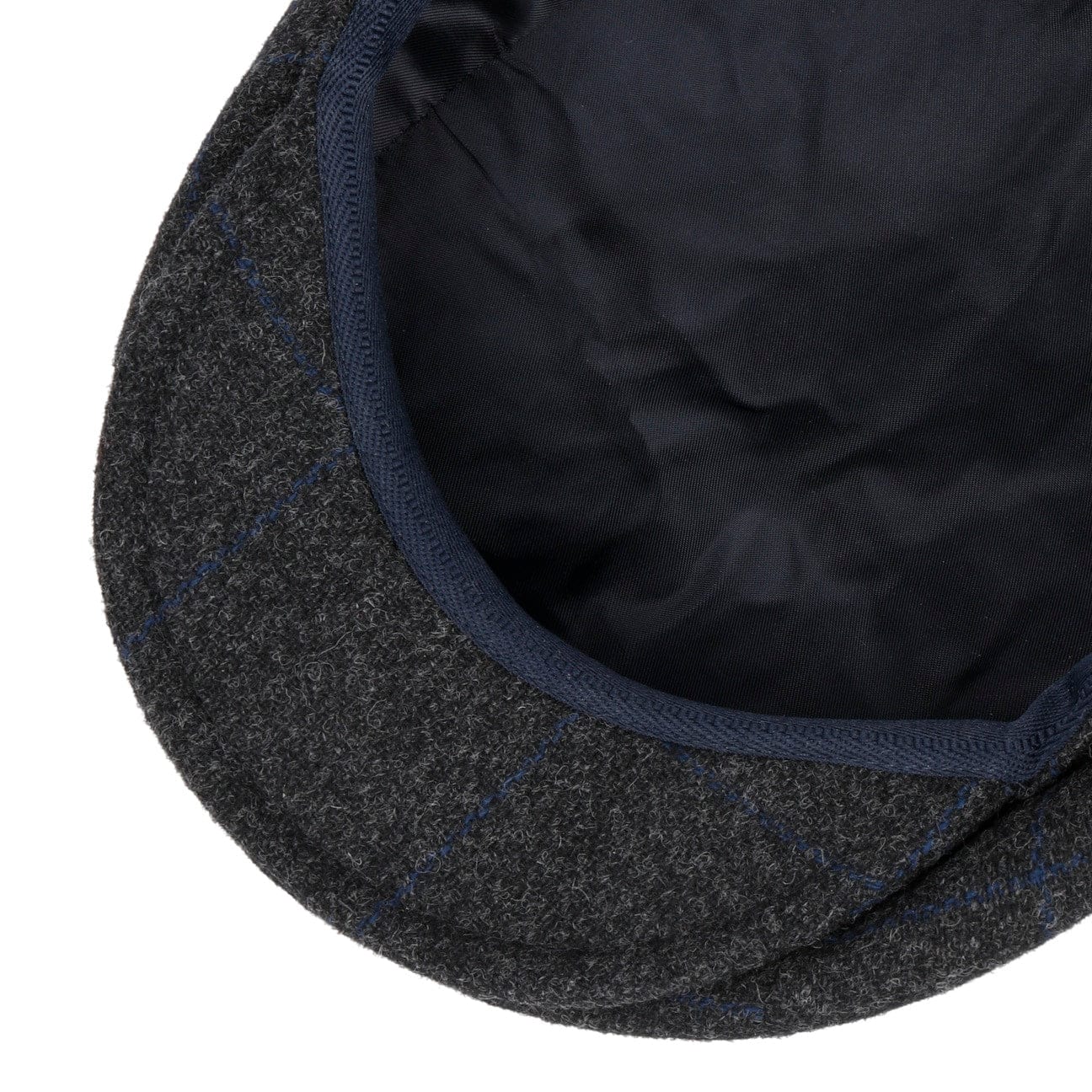 Bailey 1922 Galvin Windowpane Flat Cap for Men - Classic Wool Newsboy Hat for Casual Outfits & Winter Fashion