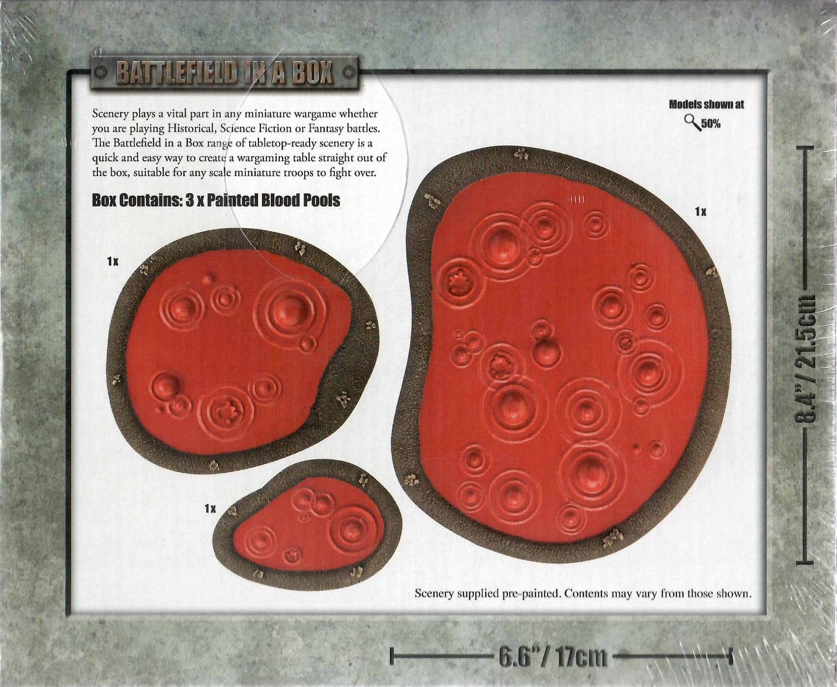 Gale Force Nine Blood Pools for Dungeons & Dragons SW - Fantasy RPG Miniature Terrain Accessories for Tabletop Gaming & D&D Campaigns - Perfect for Battle Maps, Dungeon Crawls & Wargaming Scenarios