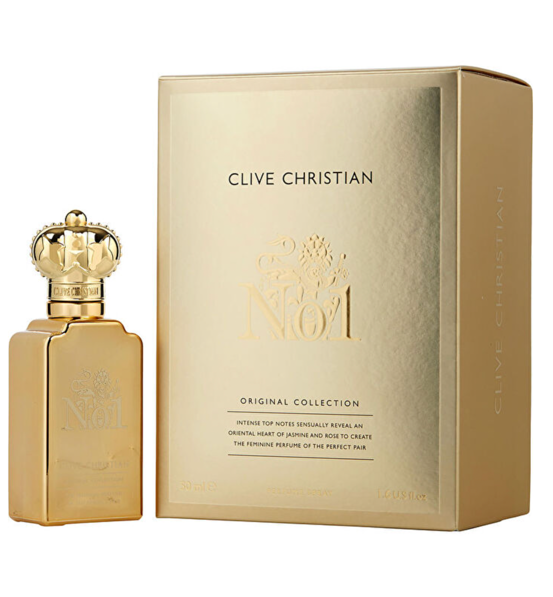 Clive Christian No. 1 Feminine Eau de Parfum 50ml Perfume Spray for Women - Luxury Floral Scent for Evening Events & Special Occasions