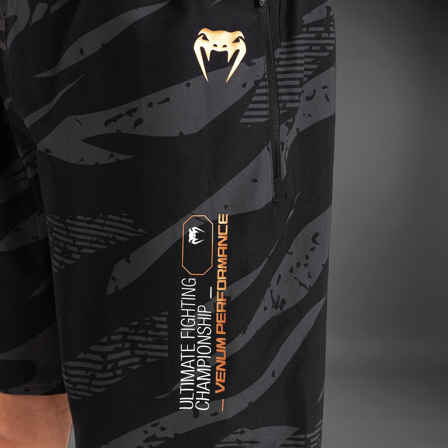 Venum UFC Adrenaline Fight Week Performance Men's MMA Shorts - Urban Camo Print for Training & Competition