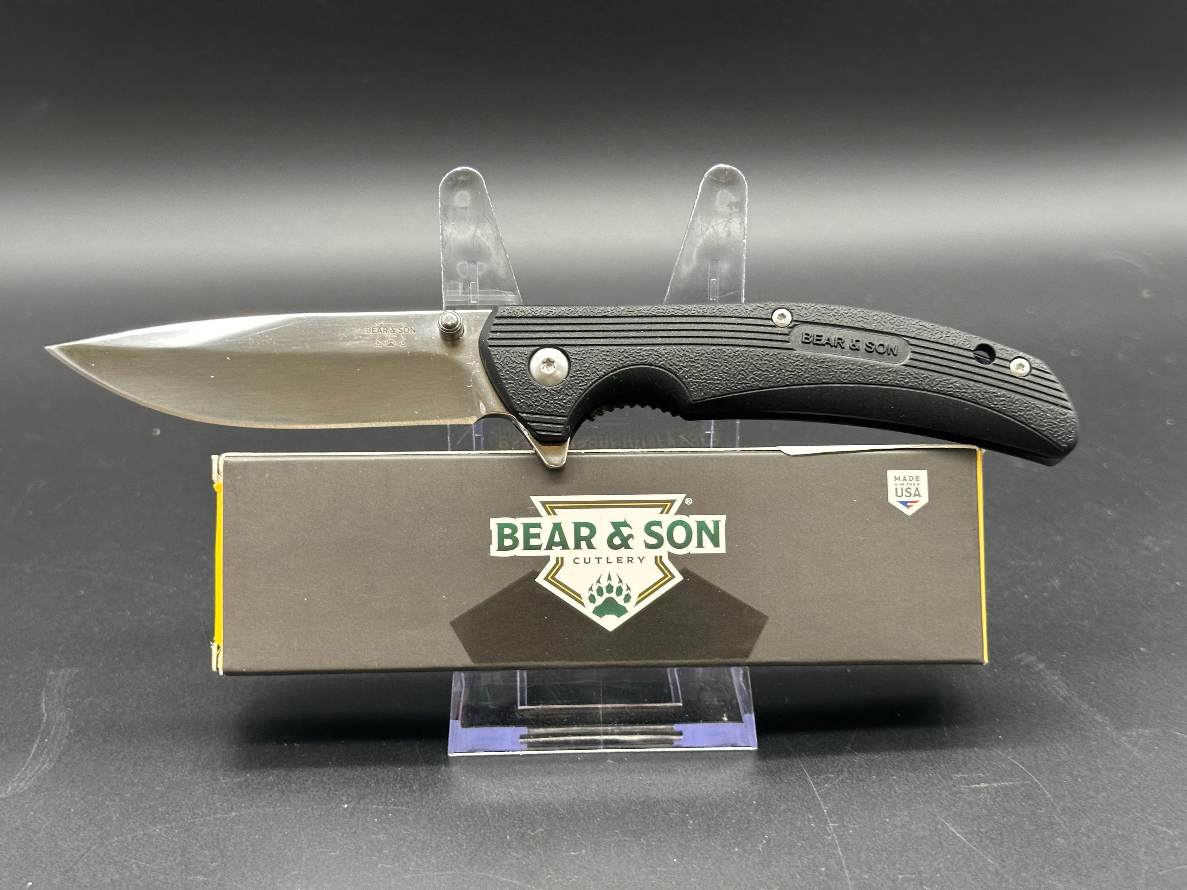 Bear & Son Sideliner Liner Lock Folding Knife - 3.25