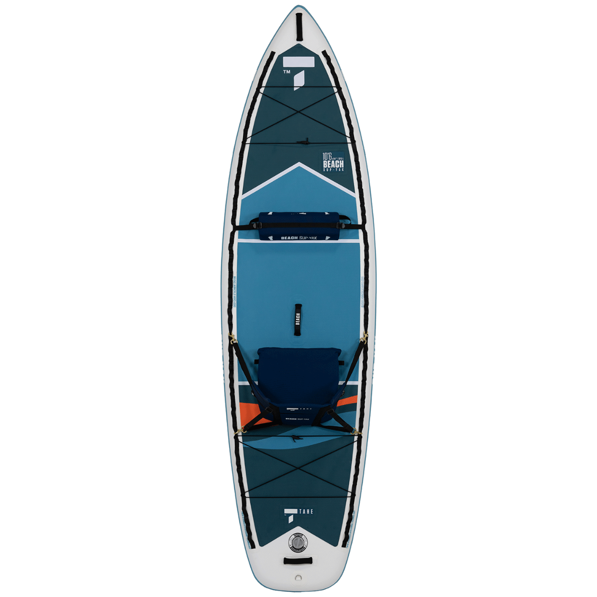 10'6 Inflatable Stand Up Paddle Board SUP & Kayak Combo - Lightweight, Durable for Beach, Lake, Ocean - Perfect for Yoga, Fishing, Family Fun