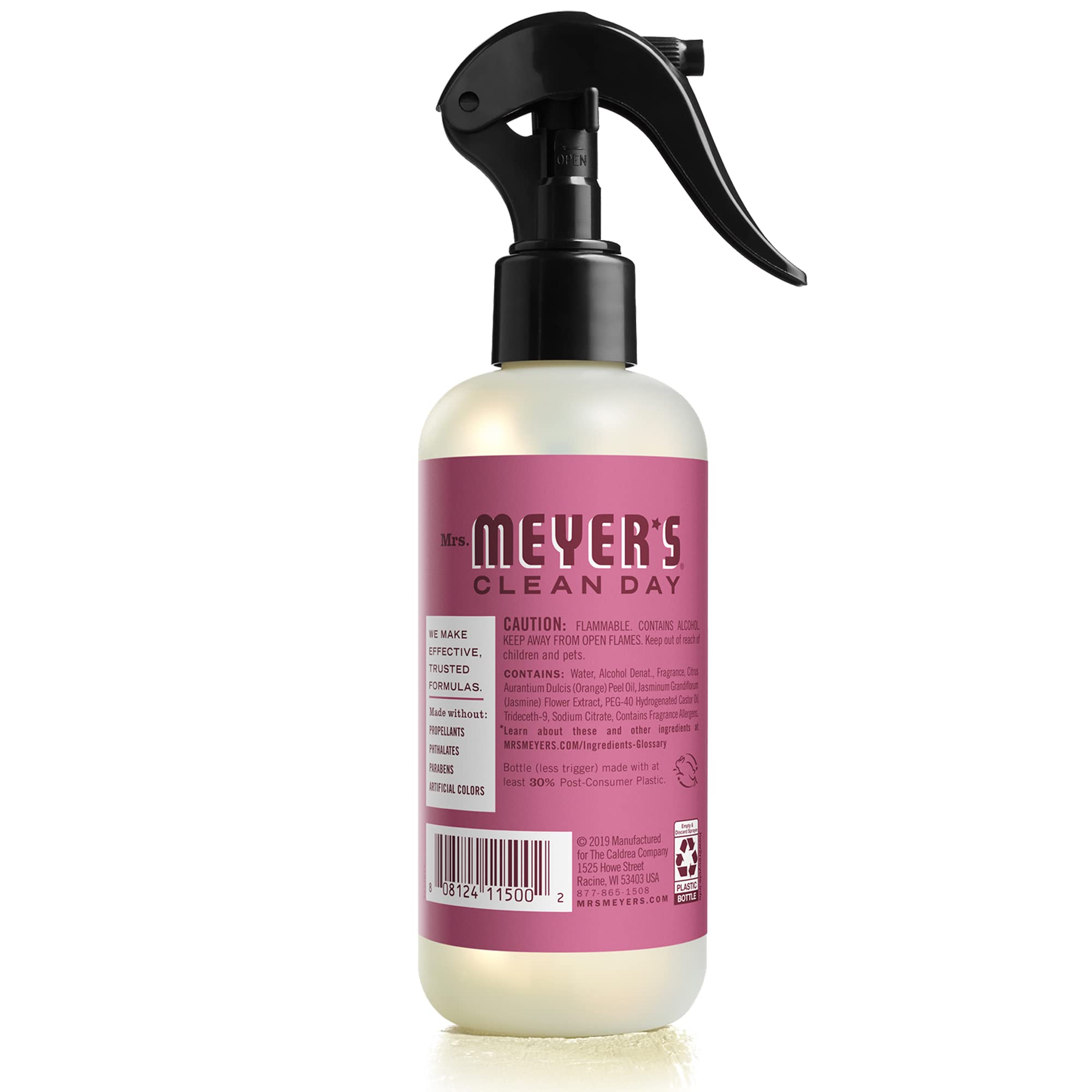 Mrs. Meyer's Clean Day Air Freshener Spray - Non-Aerosol Essential Oil Infused Room Spray, Mum Scent, 8 fl oz | Natural Home & Office Odor Eliminator for Bathroom, Kitchen & Living Spaces