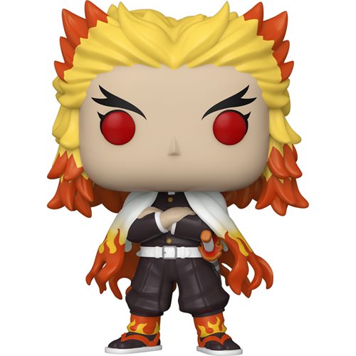 Demon Slayer Pop! Vinyl Figure - Kyojuro Rengoku Collectible [1308] | Anime Merchandise for Fans, Home Decor & Gift for Anime Lovers