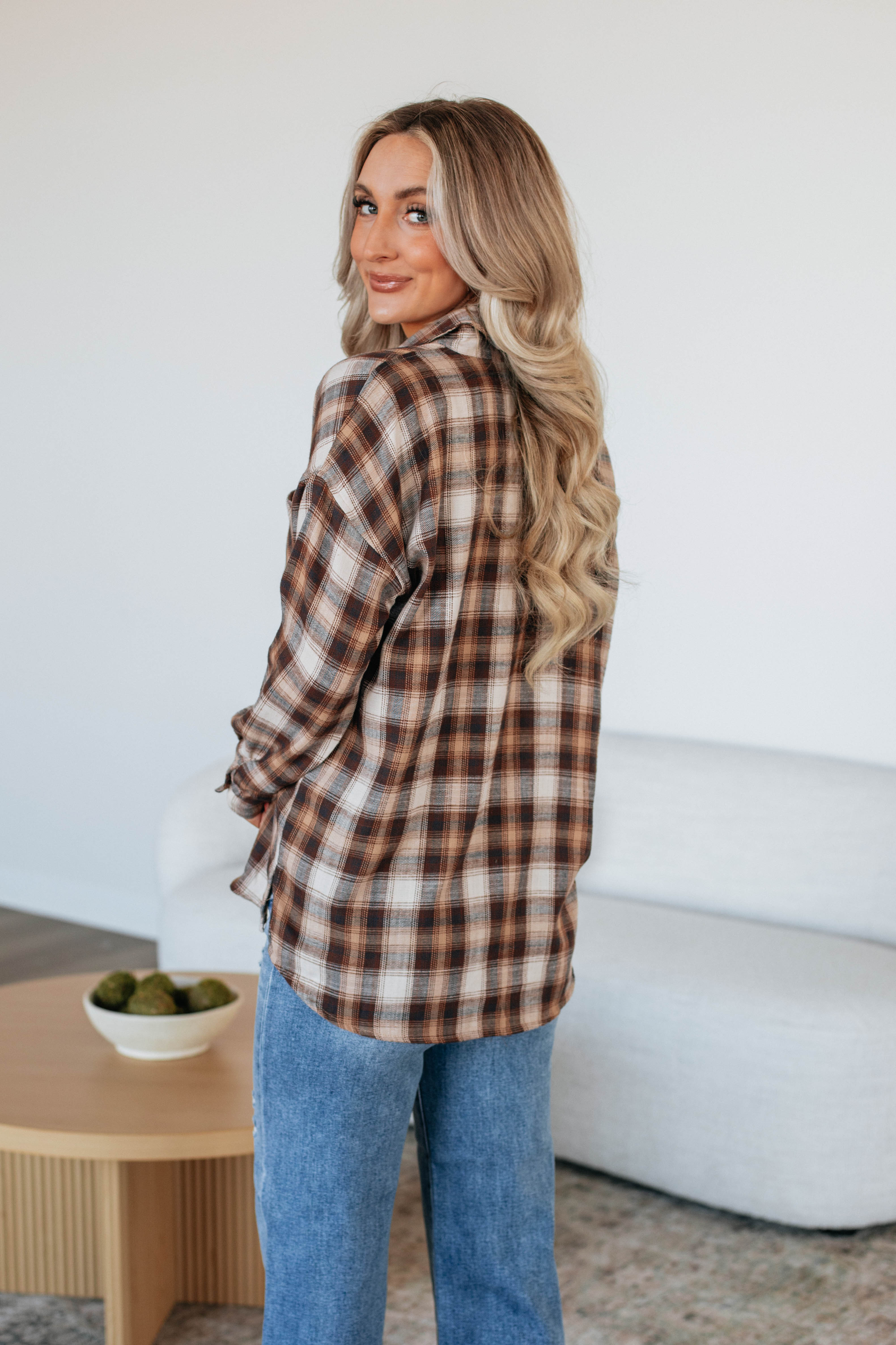 Cyrus Flannel Shirt for Men - Soft Plaid Button-Up Long Sleeve Top - Perfect for Casual Wear, Outdoor Adventures & Layering in Fall/Winter