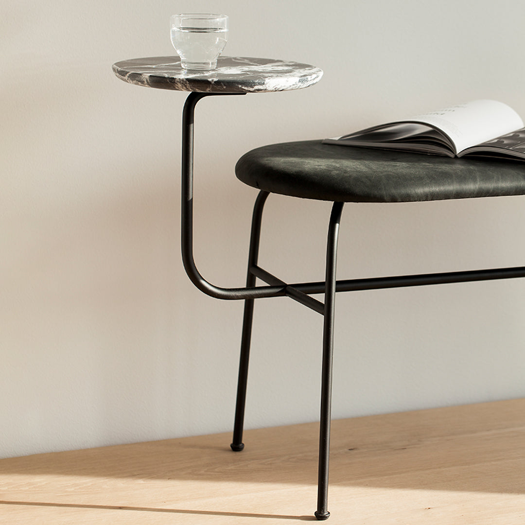 Afteroom Bench Menu - Modern Scandinavian Dining Bench for Kitchen, Dining Room & Cafe - Durable Wooden Bench with Minimalist Design for Home & Commercial Use