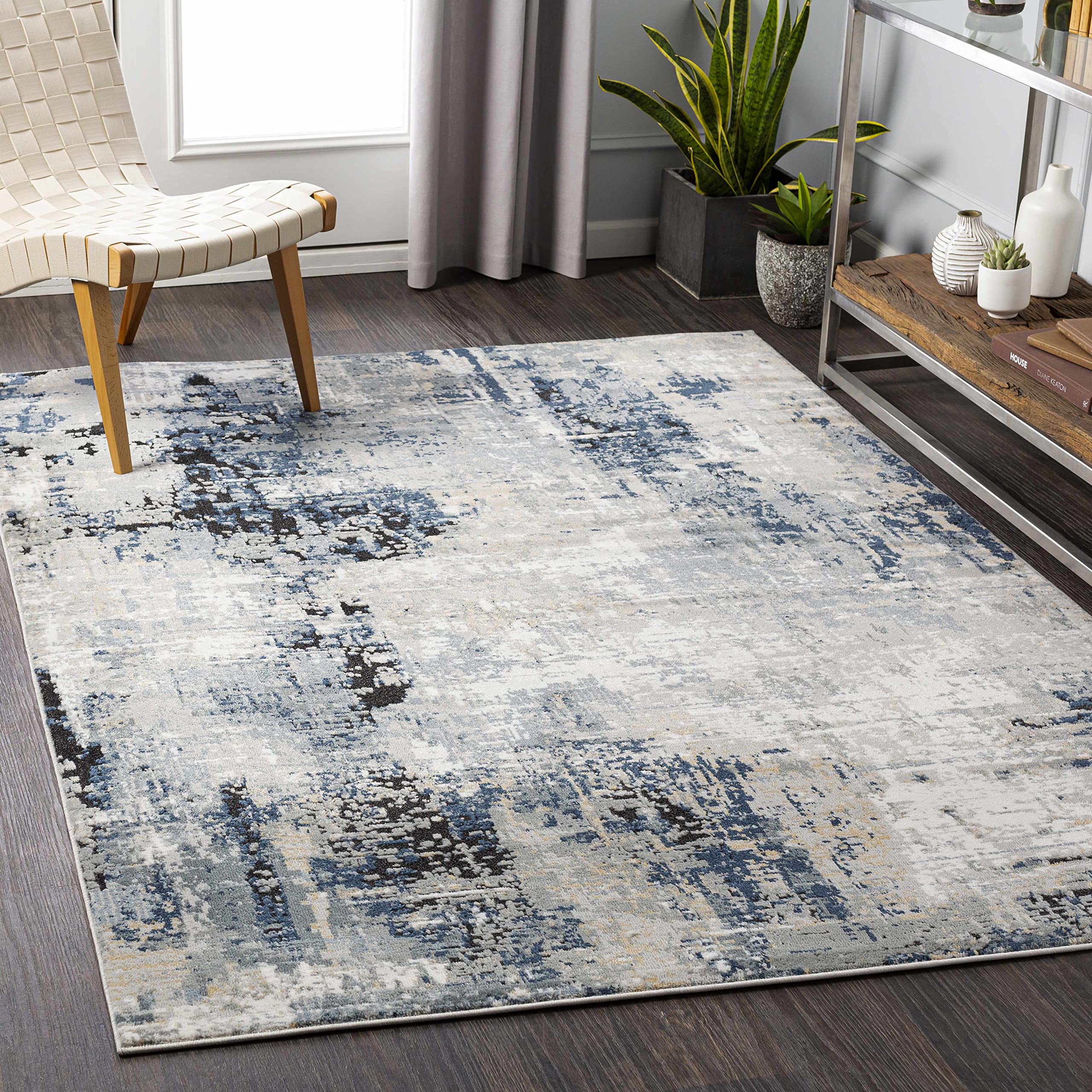 Hauteloom Campsall Modern Round Area Rug 7'10