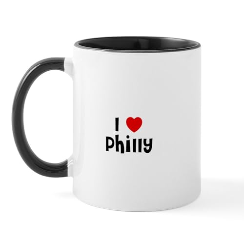 White/Black Inside - I * Philly Mug