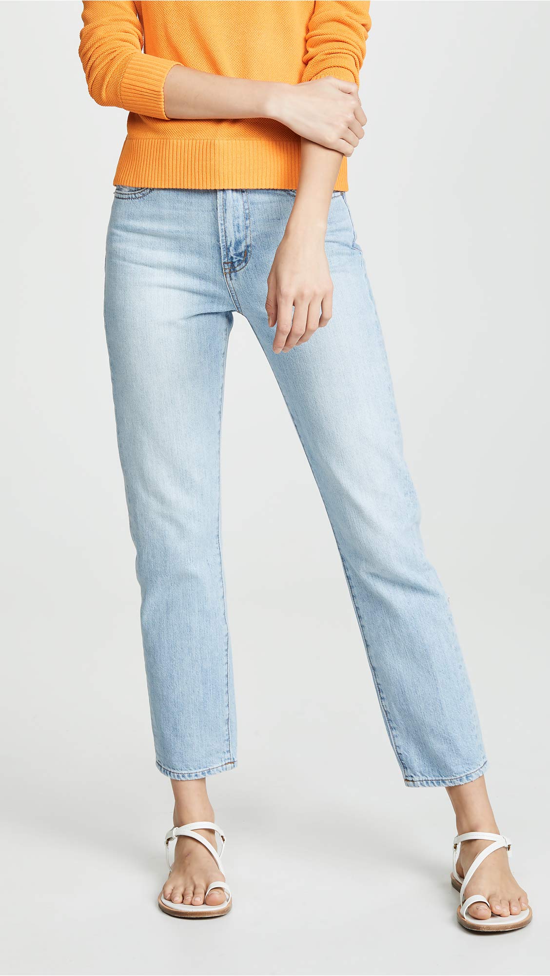 Madewell Women's Perfect Vintage Jeans - High Waist Slim Fit Denim Pants for Casual Wear & Everyday Outfits