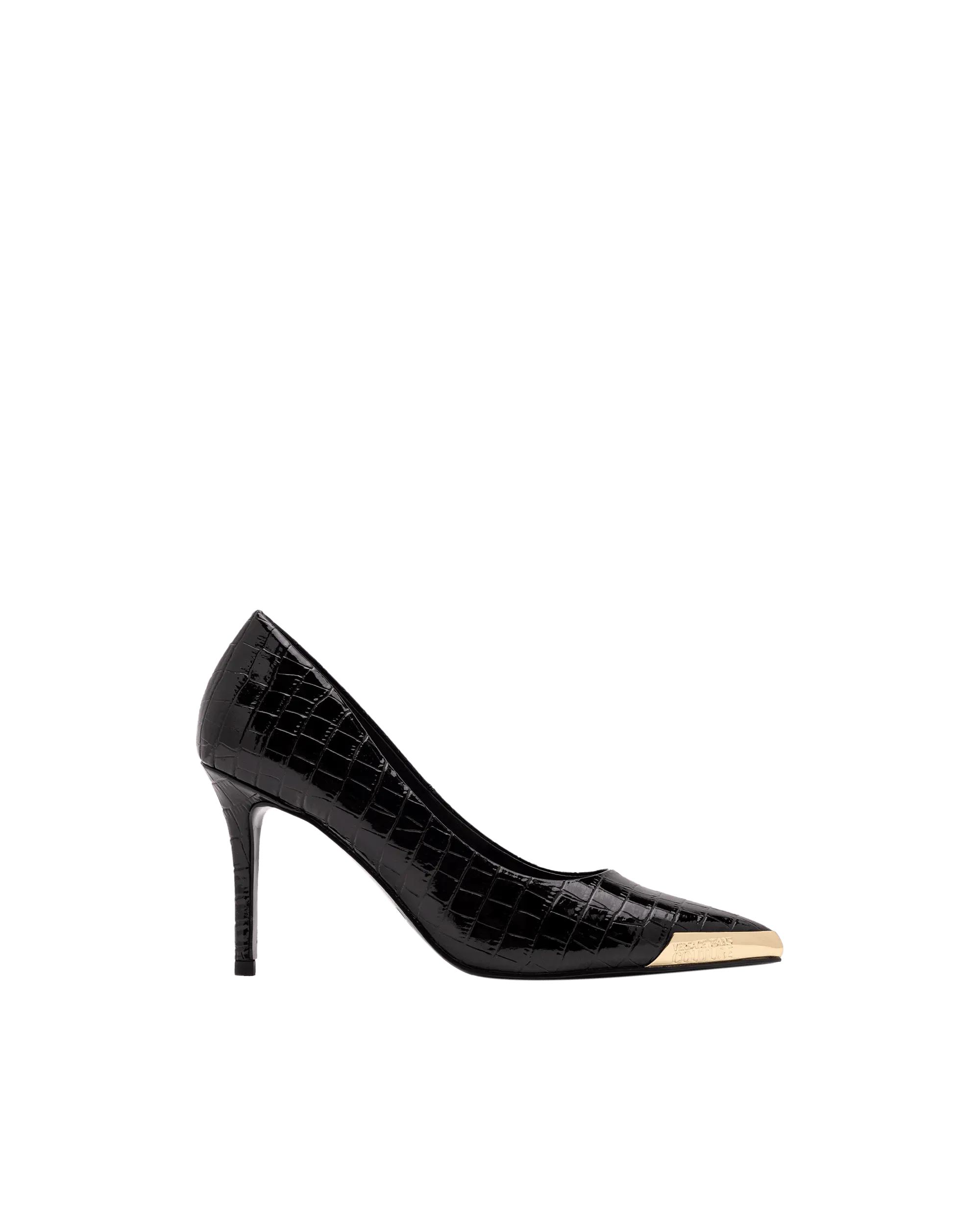 Crocodile Embossed Stiletto Heels for Women - Elegant Pointed Toe High Heel Pumps for Party, Wedding & Evening Wear