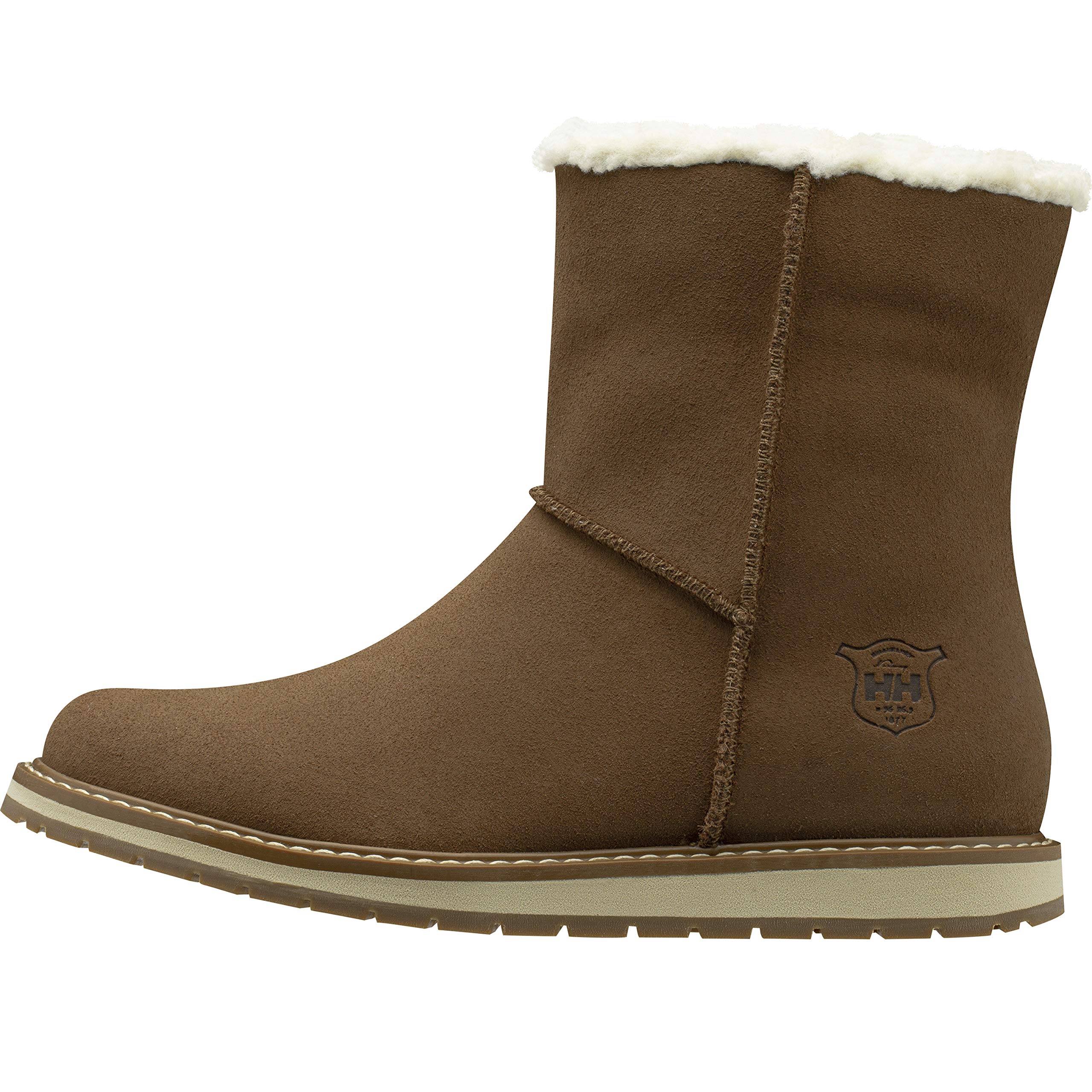 Helly Hansen Women's Annabelle Waterproof Leather Slip-On Winter Boots - Warm & Comfortable for Snow, Rain & Cold Weather