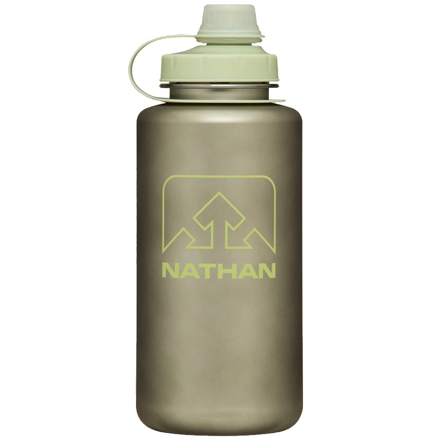 Bigshot 32Oz (1 Liter) Stainless Steel Water Bottle with Leak-Proof Lid - Insulated Thermos for Hot & Cold Drinks - Perfect for Gym, Hiking, Camping & Outdoor Activities