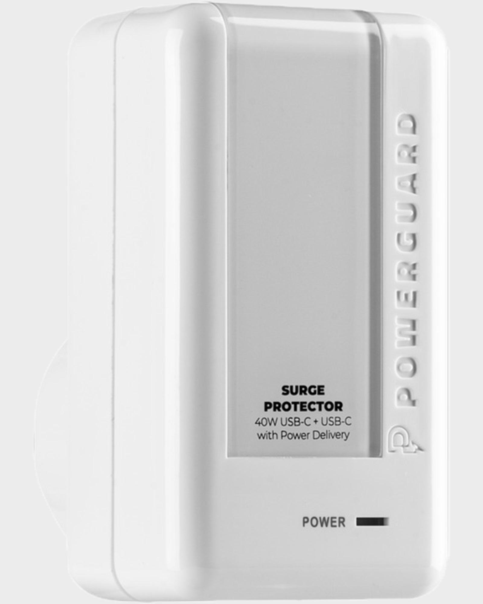 3sixT PowerGuard 40W USB C Surge Protector with Dual USB C Ports - Fast Charging for Laptops, Smartphones & Tablets - Perfect for Home, Office & Travel Use