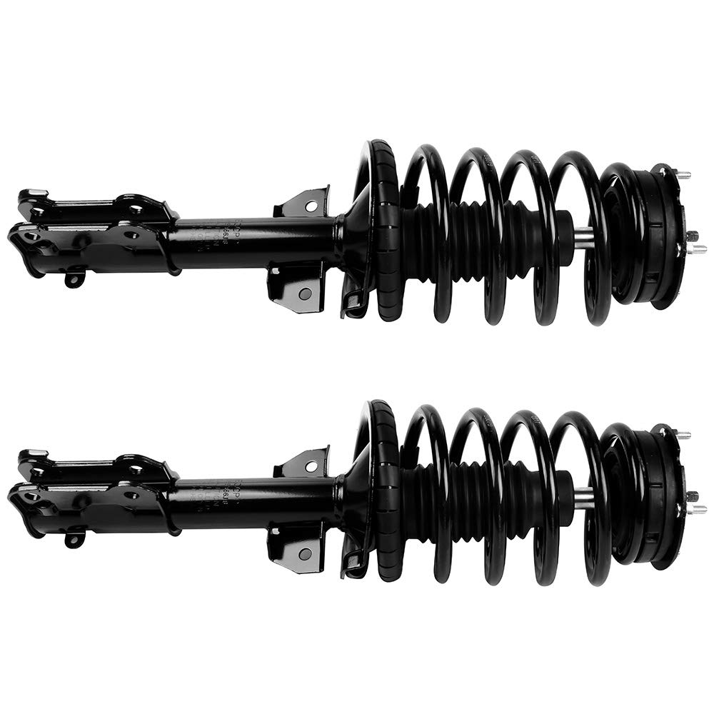 Scitoo Complete Strut Shock Coil Spring Assembly - Front Pair for 2005-2010 Ford Mustang | Replacement Suspension Parts for Smooth Ride & Enhanced Handling | Perfect for Daily Commuting & Performance Driving