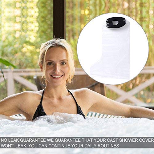 Waterproof Cast Cover for Leg, Knee & Foot - Shower Protector for Wounds, Fractures & Post-Surgery | FDA Approved | Ideal for Adults, Bathing & Daily Activities