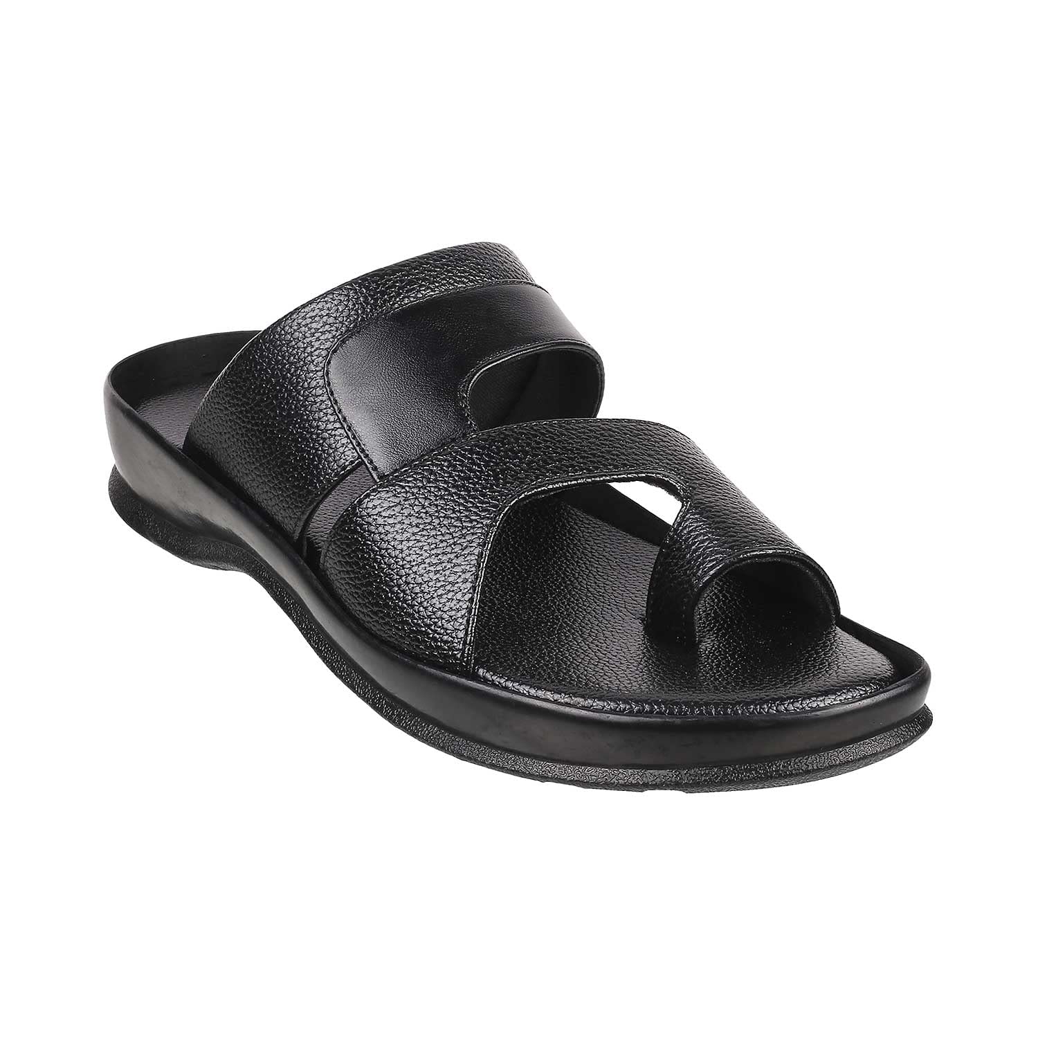 Men's Synthetic Slippers for Indoor/Outdoor Use - Comfortable House Shoes with Non-Slip Sole - Perfect for Home, Garden, and Quick Errands (16-577)