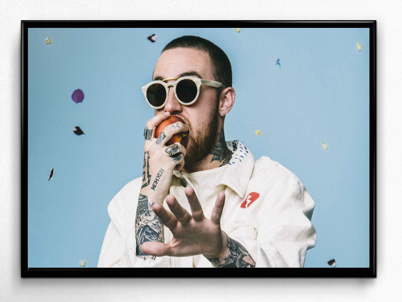 Mac Miller Limited Edition Poster Artwork - Premium Wall Art Decor for Music Fans (20x24 inches) - Perfect for Bedroom, Living Room & Office Decor