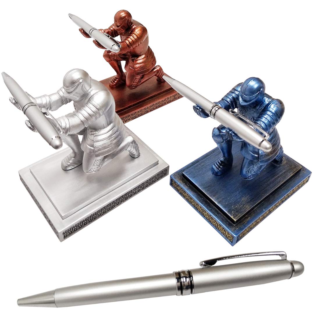 Executive Pen Holder with Pen - Elegant Desk Organizer for Office & Gift