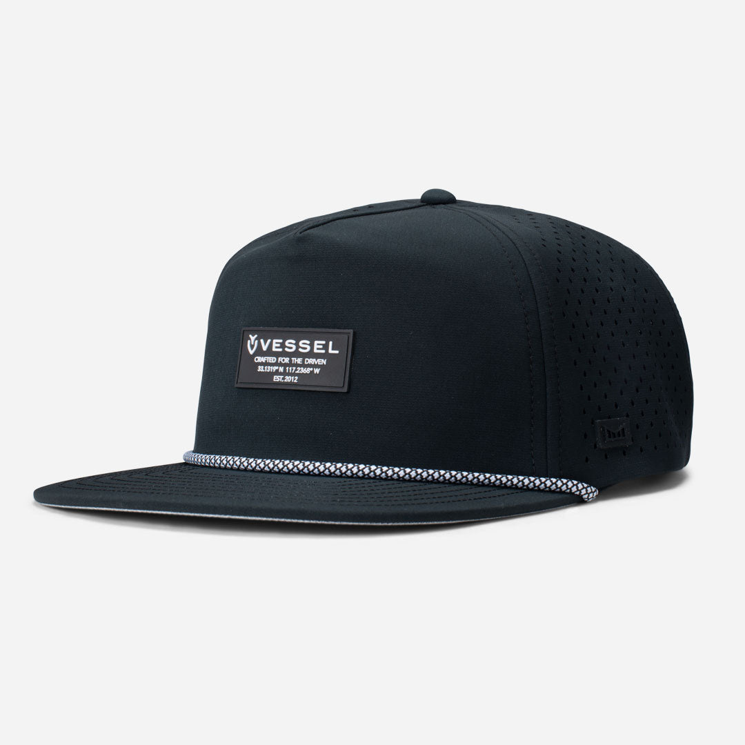 Vessel x Melin Coronado Hydro Hat - Waterproof & Breathable Performance Hat for Outdoor Activities, Golf, Hiking, and Running