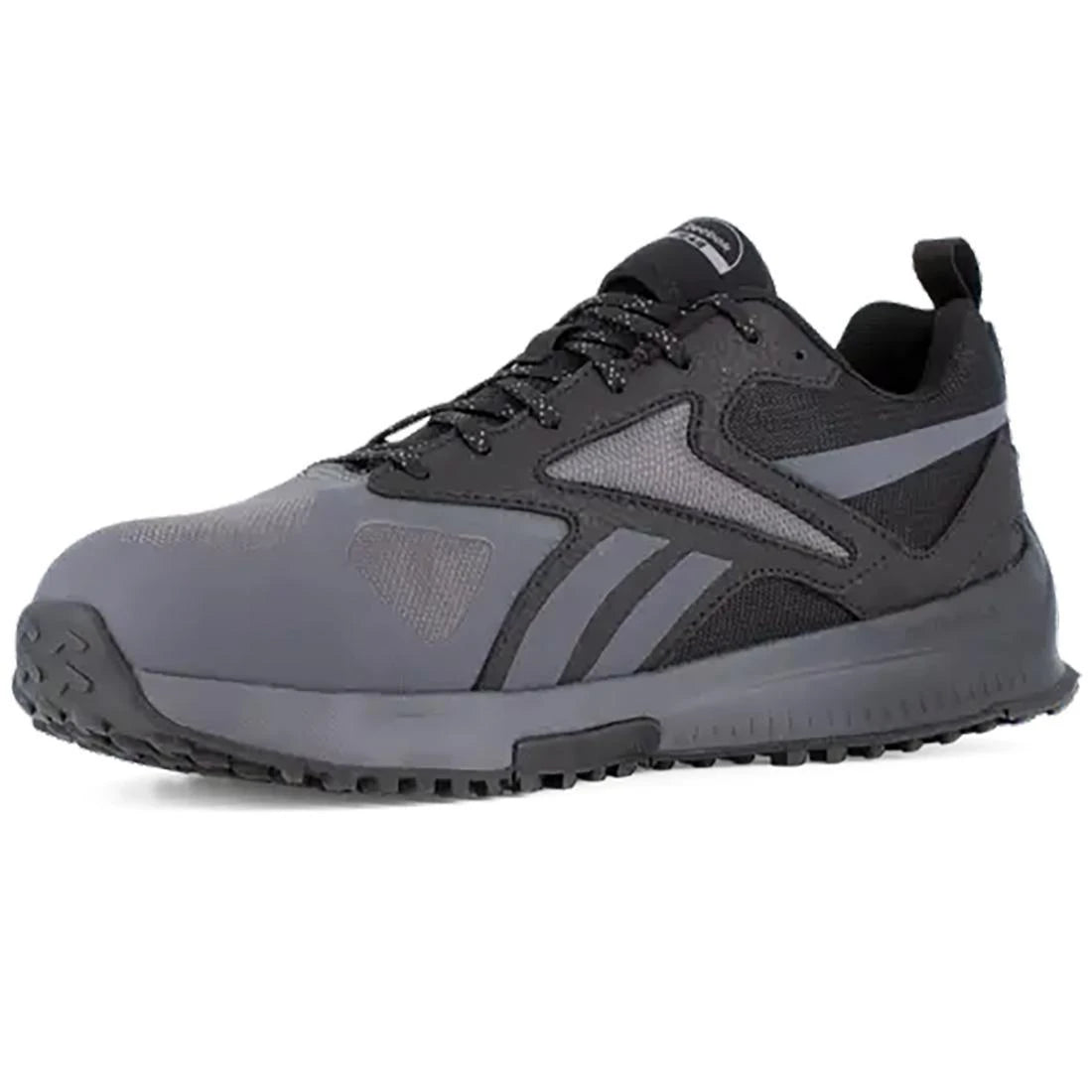 Lavante Trail 2 Composite Toe Athletic Work Shoes for Men - Lightweight Safety Shoes Grey/Black - Perfect for Construction, Warehouse & Outdoor Work