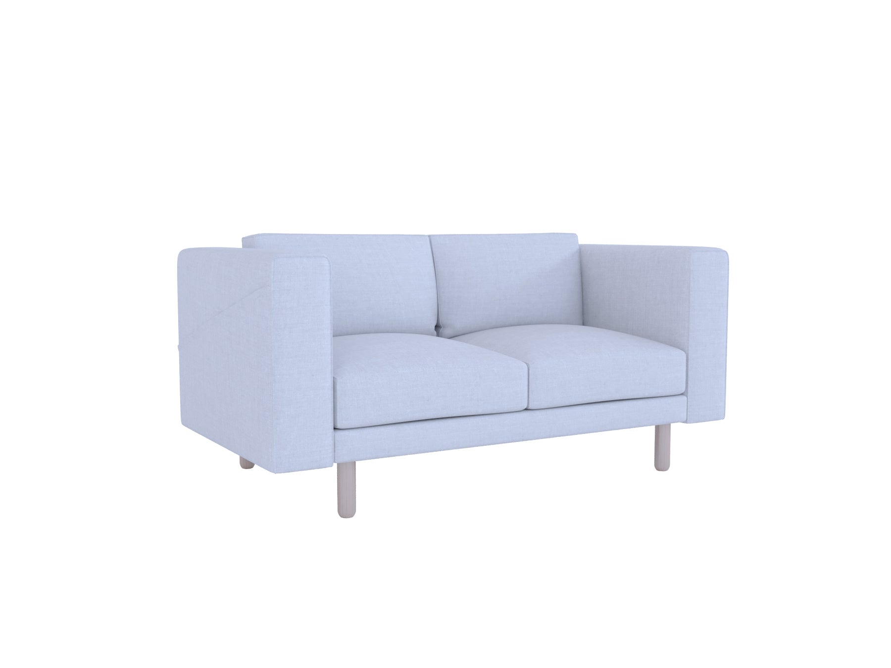 Norsborg 2-Seat Sofa Cover - Stretchable Loveseat Slipcover for Furniture Protection - Perfect for Living Room, Bedroom, or Office Decor
