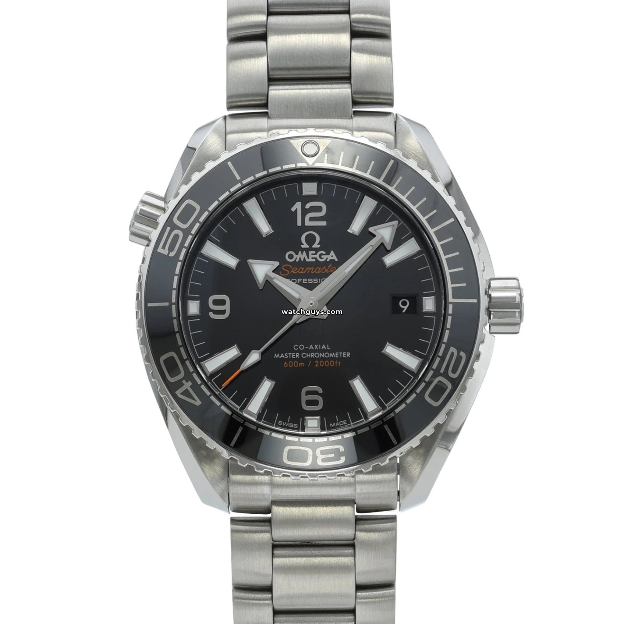 Omega Seamaster Planet Ocean 215.30.40.20.01.001 Men's Luxury Dive Watch - 40mm Stainless Steel Automatic Chronometer - Perfect for Professional Diving, Business Meetings & Formal Events