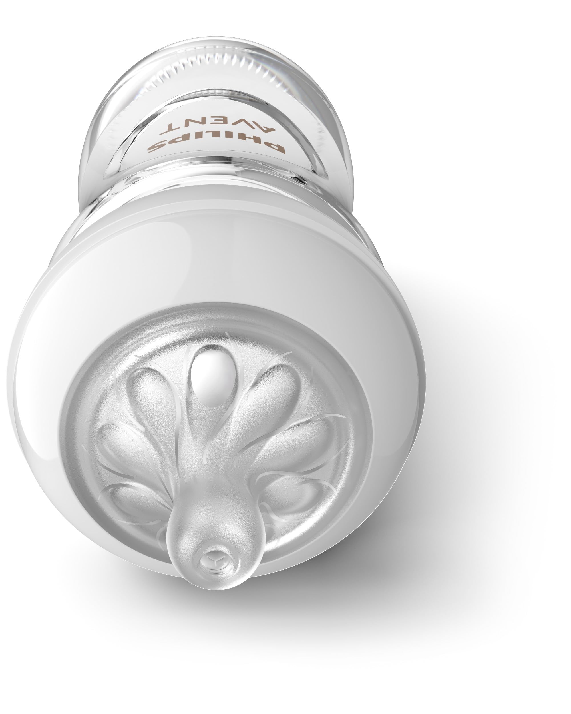 Philips Avent Natural Newborn Glass Baby Bottle Gift Set - 3x 4oz (Slow Flow) & 2x 8oz (Medium Flow) with Natural Response Nipples & 2 Silicone Sleeves - Perfect for Breastfeeding Transition & On-the-Go Feeding (SCD858/01)