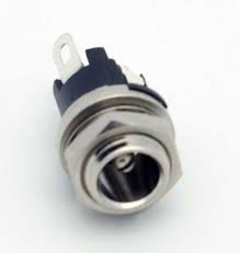 2.5mm DC Power Jack Chassis Mount for Electronics DIY