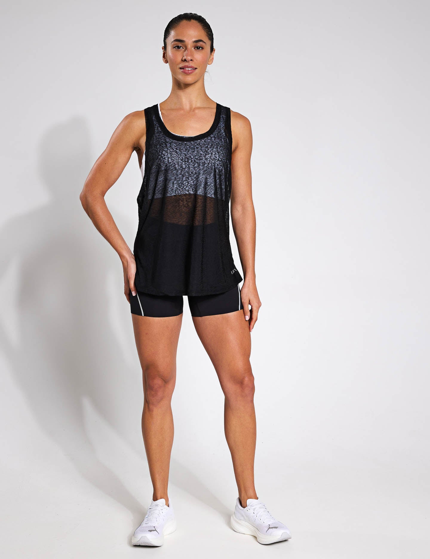 Ada Tank Top for Women - Soft & Comfortable Black Sleeveless Shirt | Perfect for Yoga, Gym, and Summer Outfits