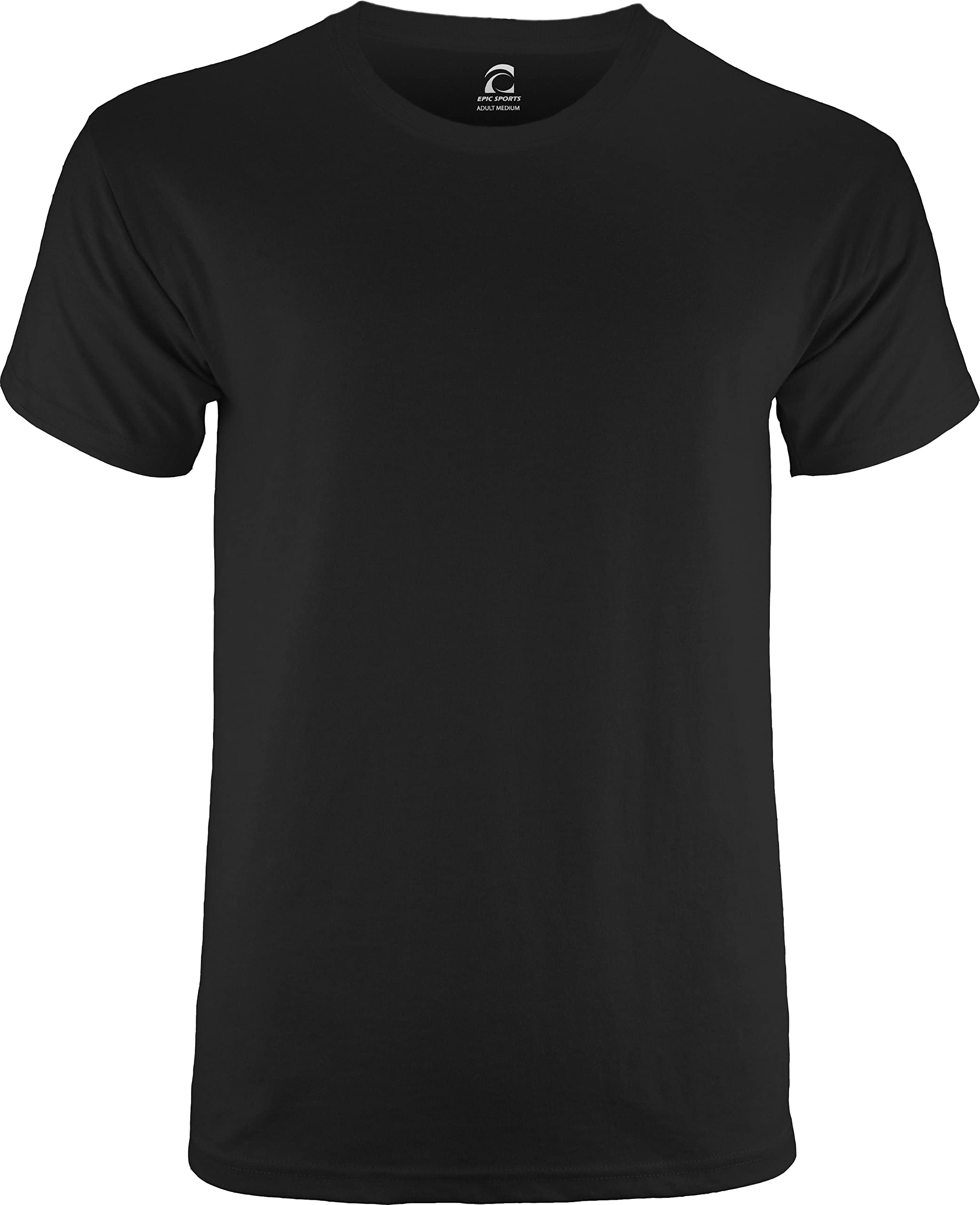 Epic Youth 5.6oz Heavy Cotton T-Shirt - Pre-Shrunk, Heather Blended Fabric - Perfect for Casual Wear, School Uniforms & Everyday Comfort