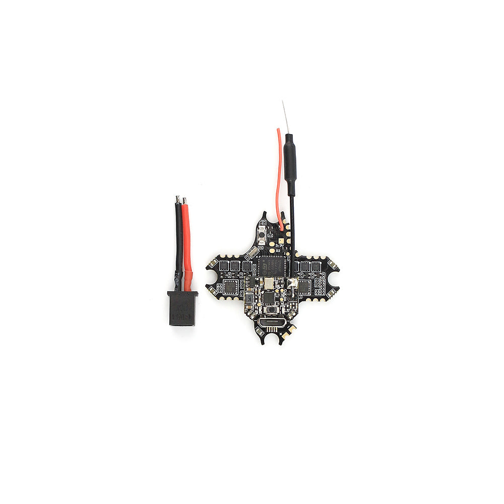 Emax Nanohawk AIO Flight Controller - F4 Flight Control Board for FPV Drones (Choose Connector or Soldered Version) - Perfect for Racing, Freestyle, and DIY Drone Builds